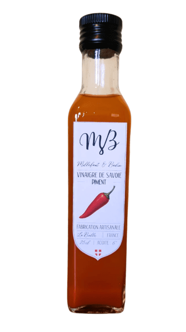 Vinaigre à l'ancienne au piment de Bresse