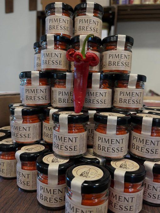 Poudre de piment de Bresse - Pot de 15g